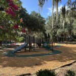 Pigeon Point Park Playground in Beaufort, SC following new rennovations