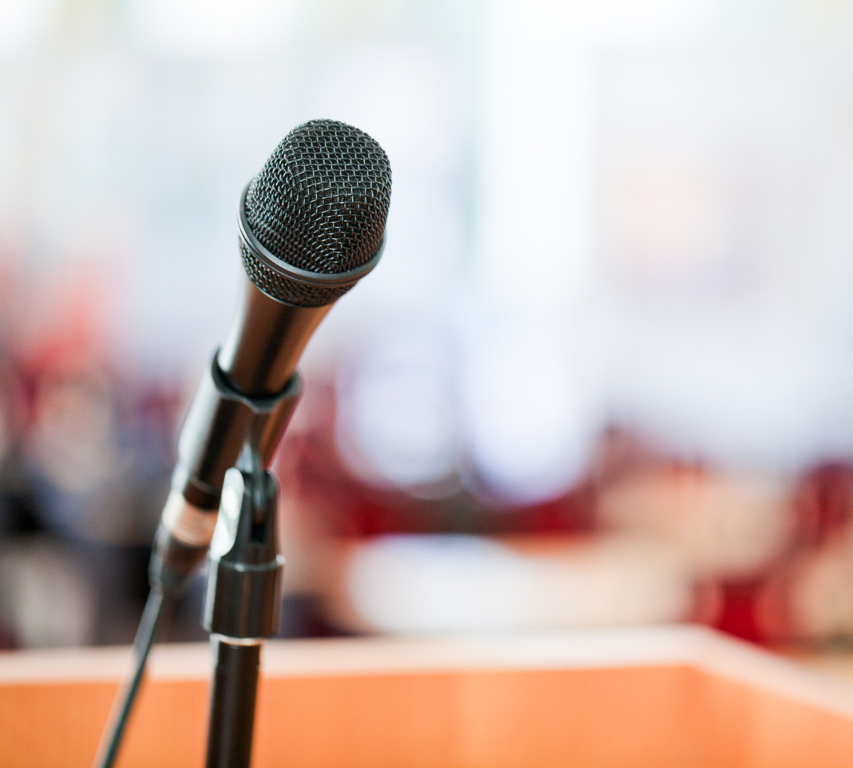 Podium microphone
